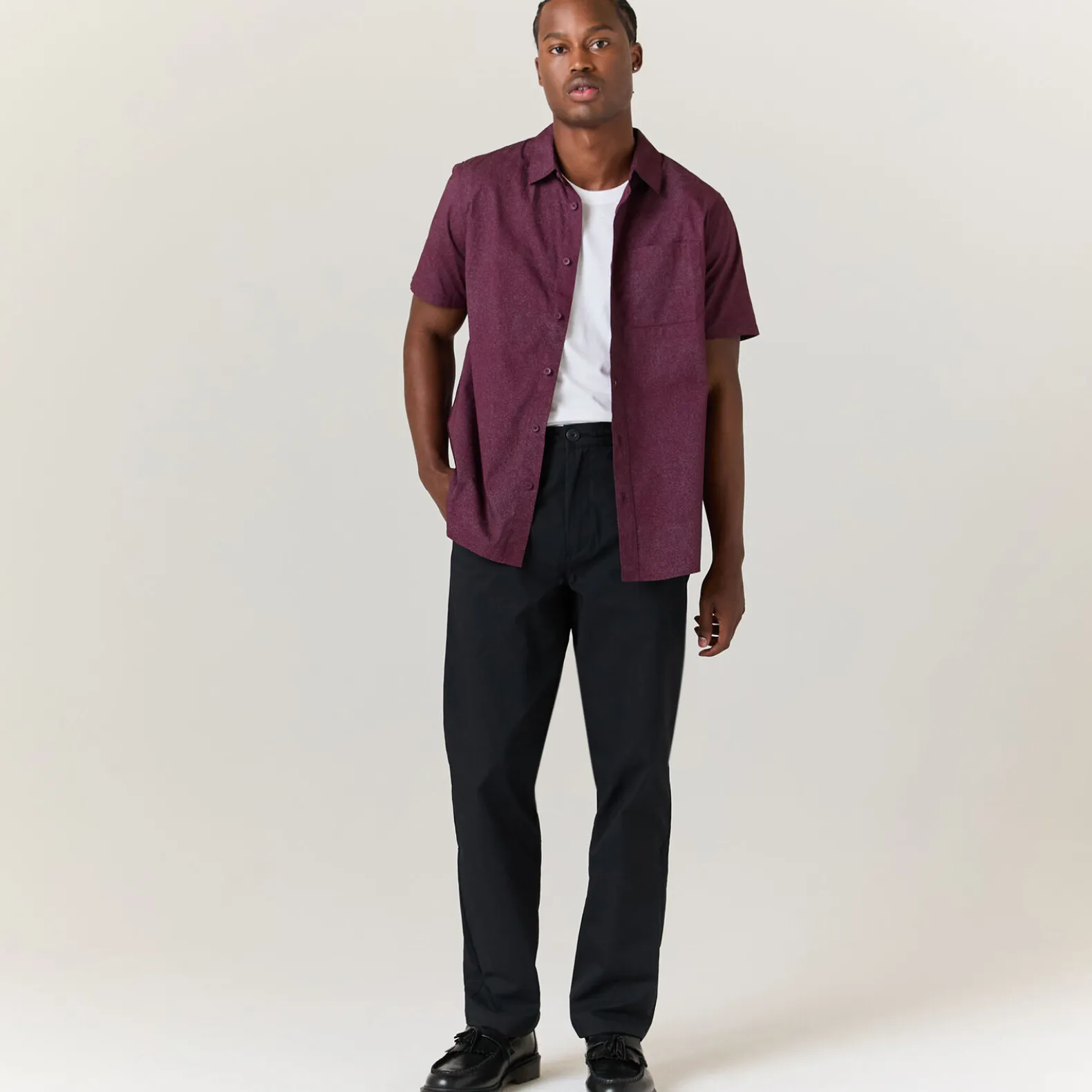 Bales Button Up Cotton Shirt