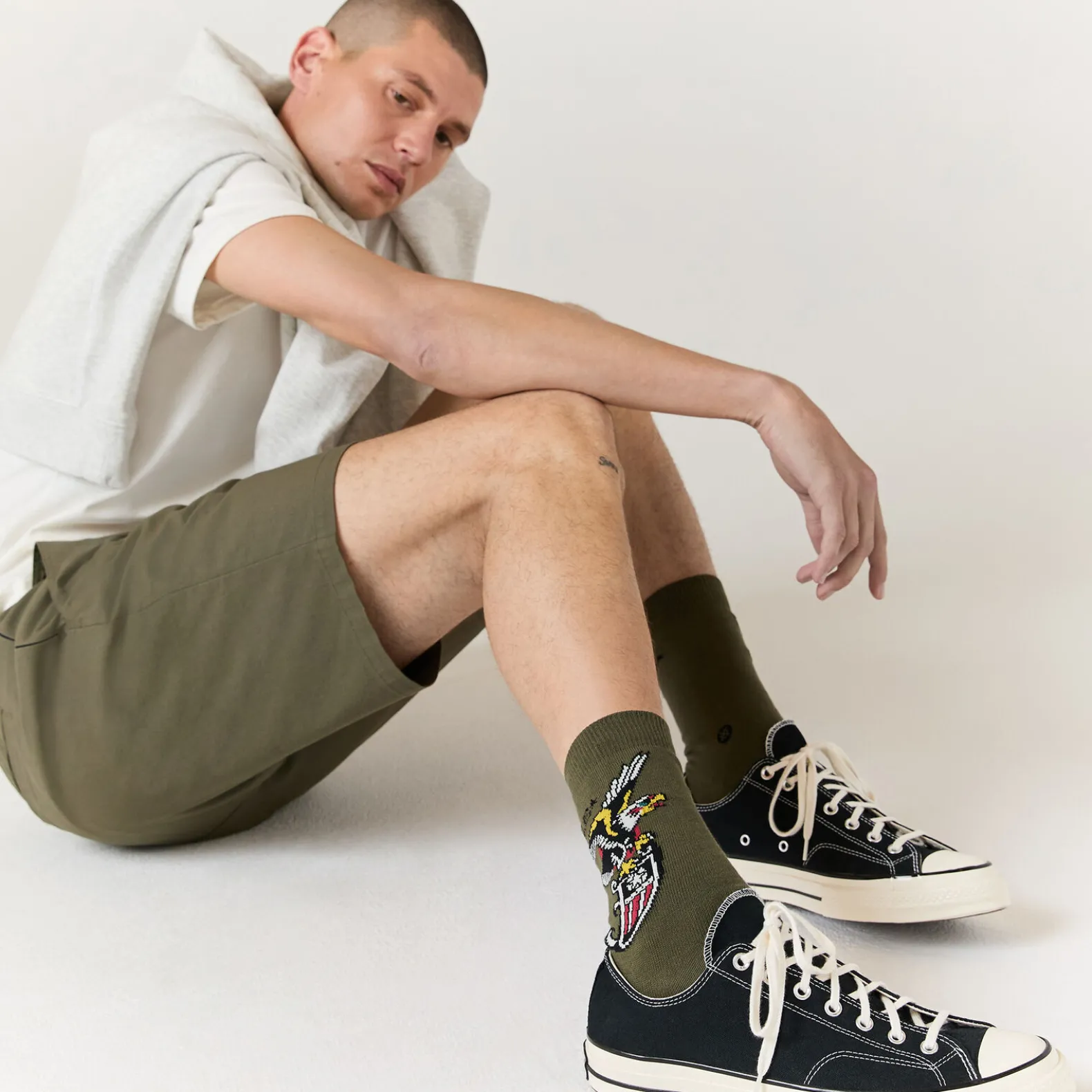 Bert Krak X Stance Crew Socks