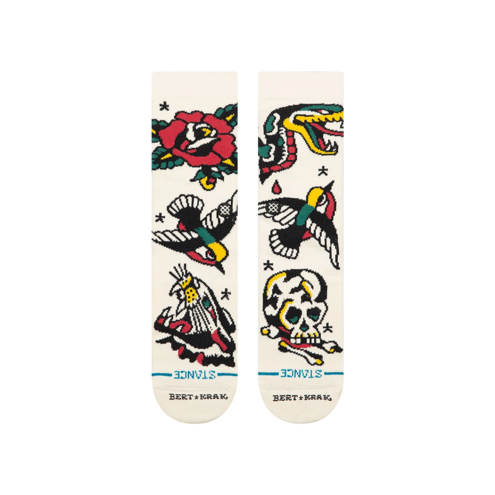 Bert Krak X Stance Crew Socks