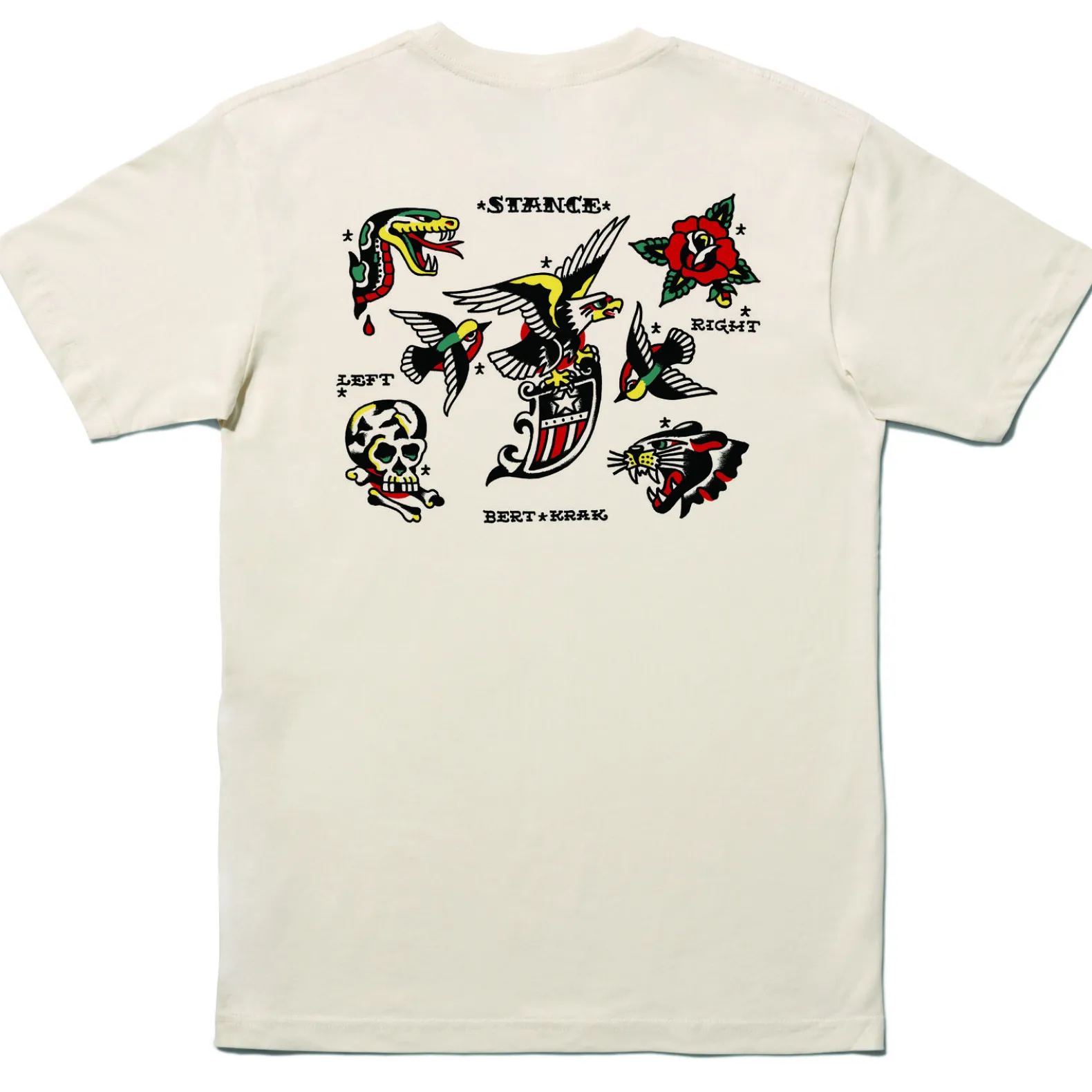 Bert Krak X Stance Flash Graphic Tee