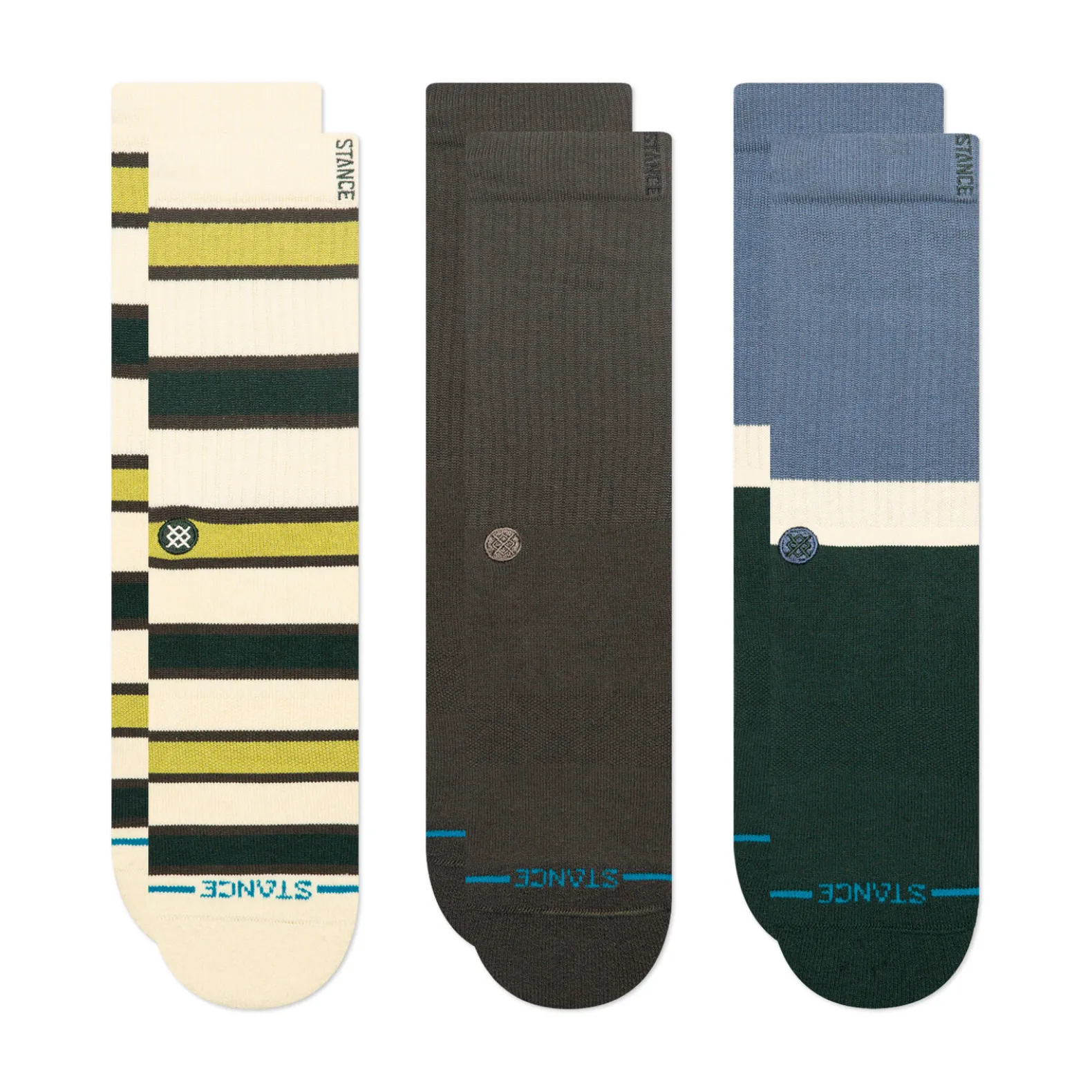 Butter Blend™ Crew Socks 3 Pack