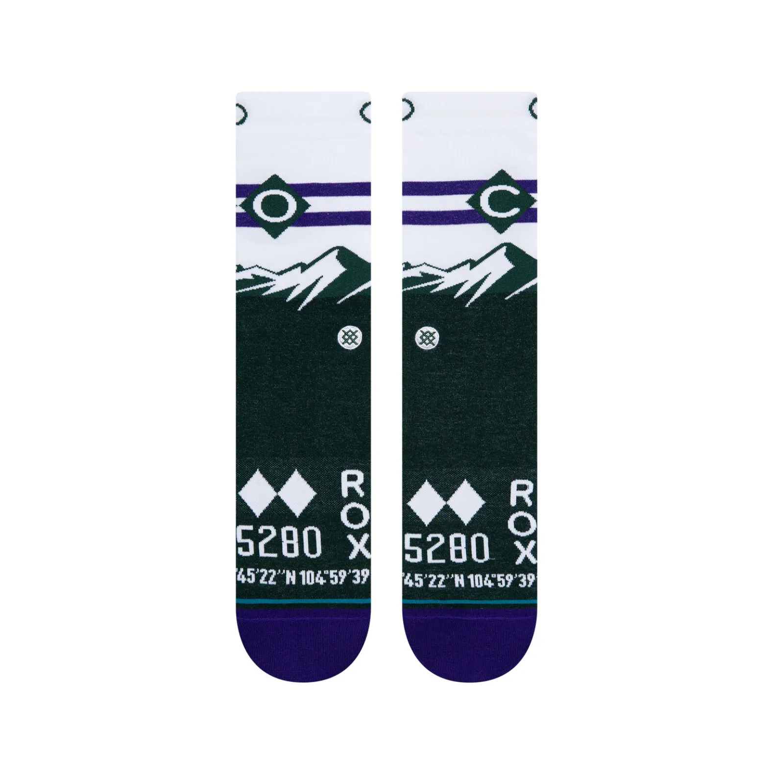 Colorado Rockies City Connect Crew Socks
