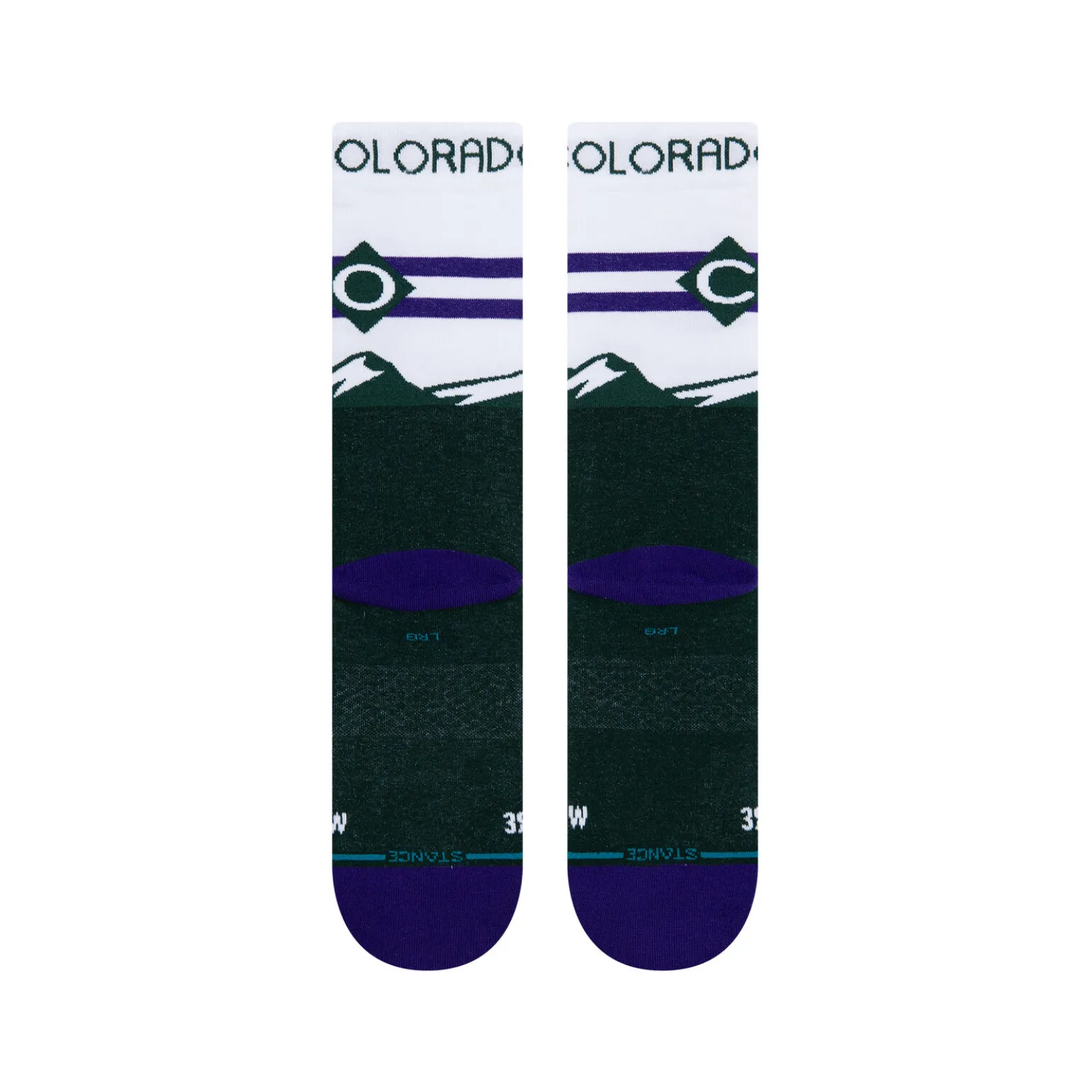 Colorado Rockies City Connect Crew Socks