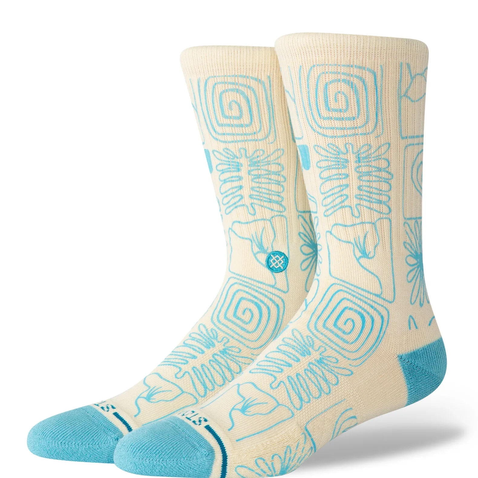 Cotton Crew Medium Cushion Socks