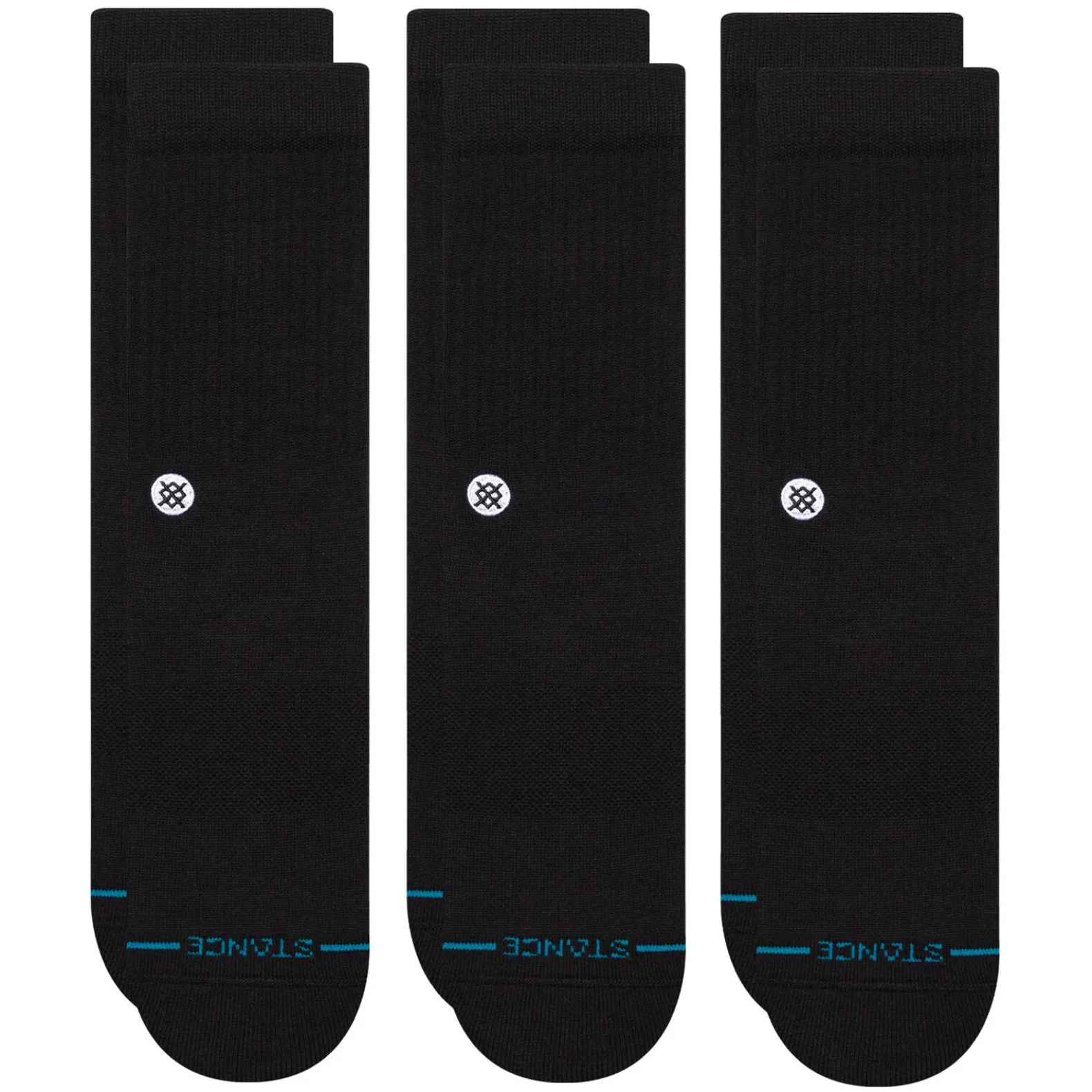 Icon Crew Socks 3 Pack