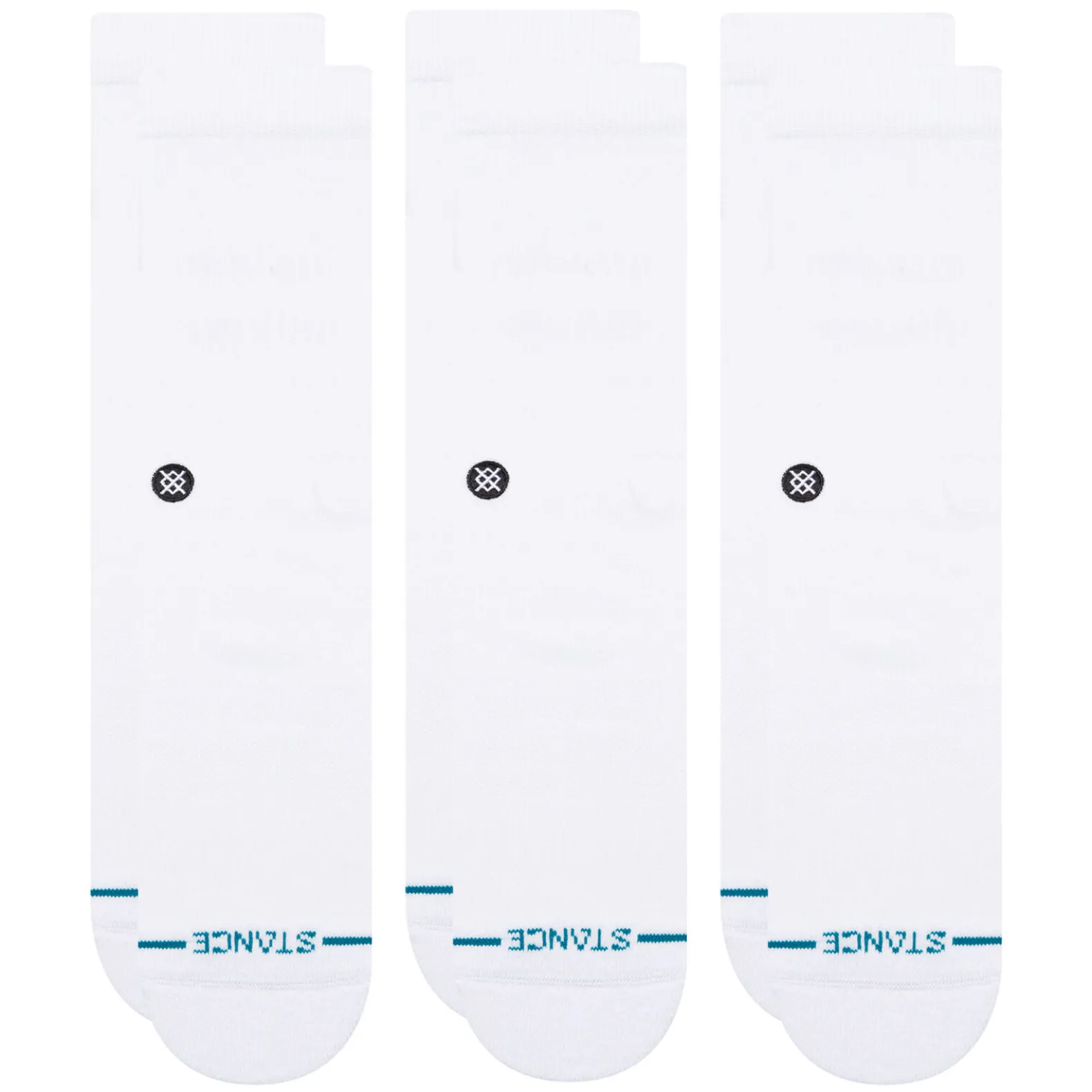 Icon Crew Socks 3 Pack