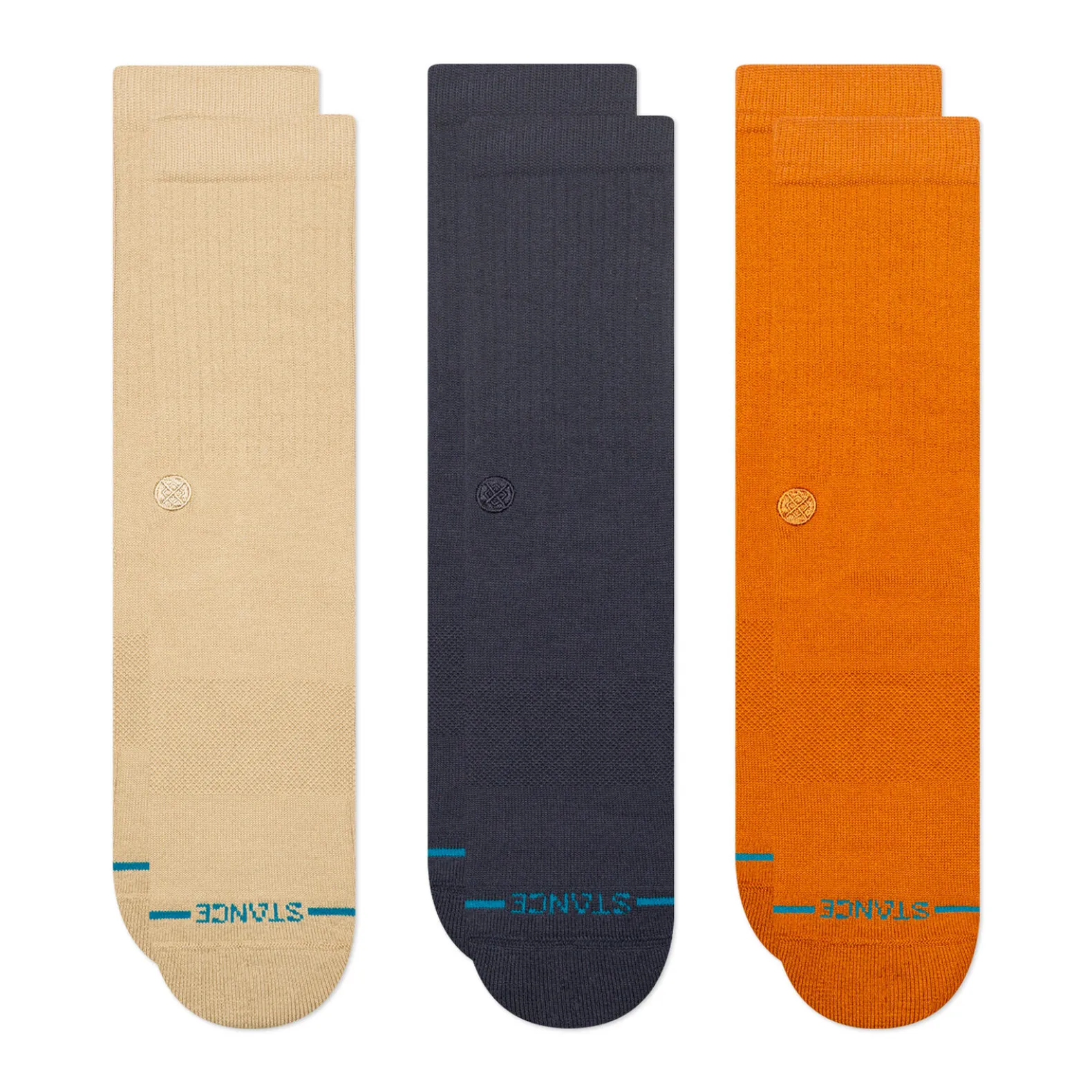 Icon Crew Socks 3 Pack