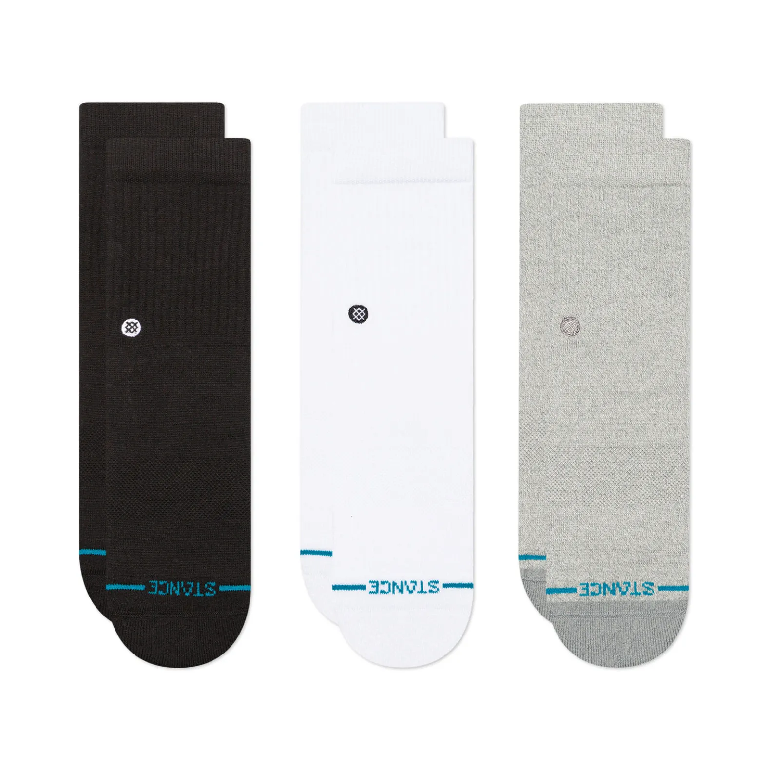 Icon Kids Crew Socks 3 Pack