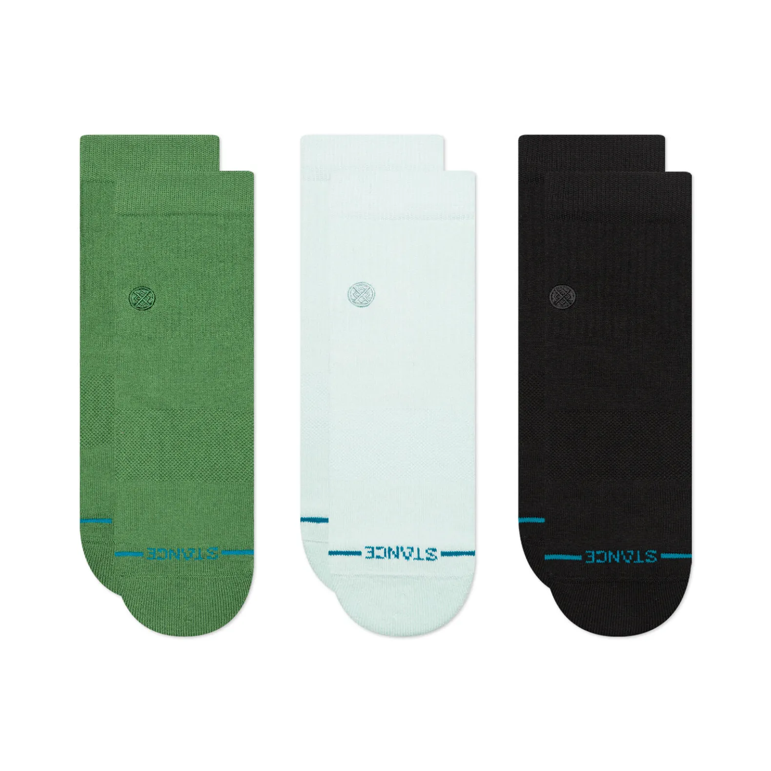 Icon Quarter Socks 3 Pack