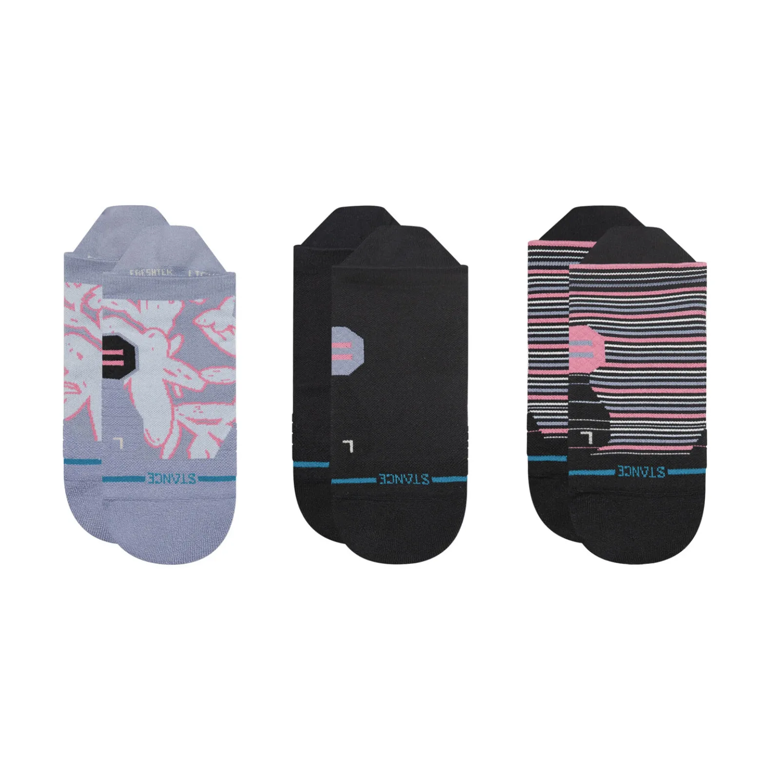Light Performance Tab Socks 3 Pack