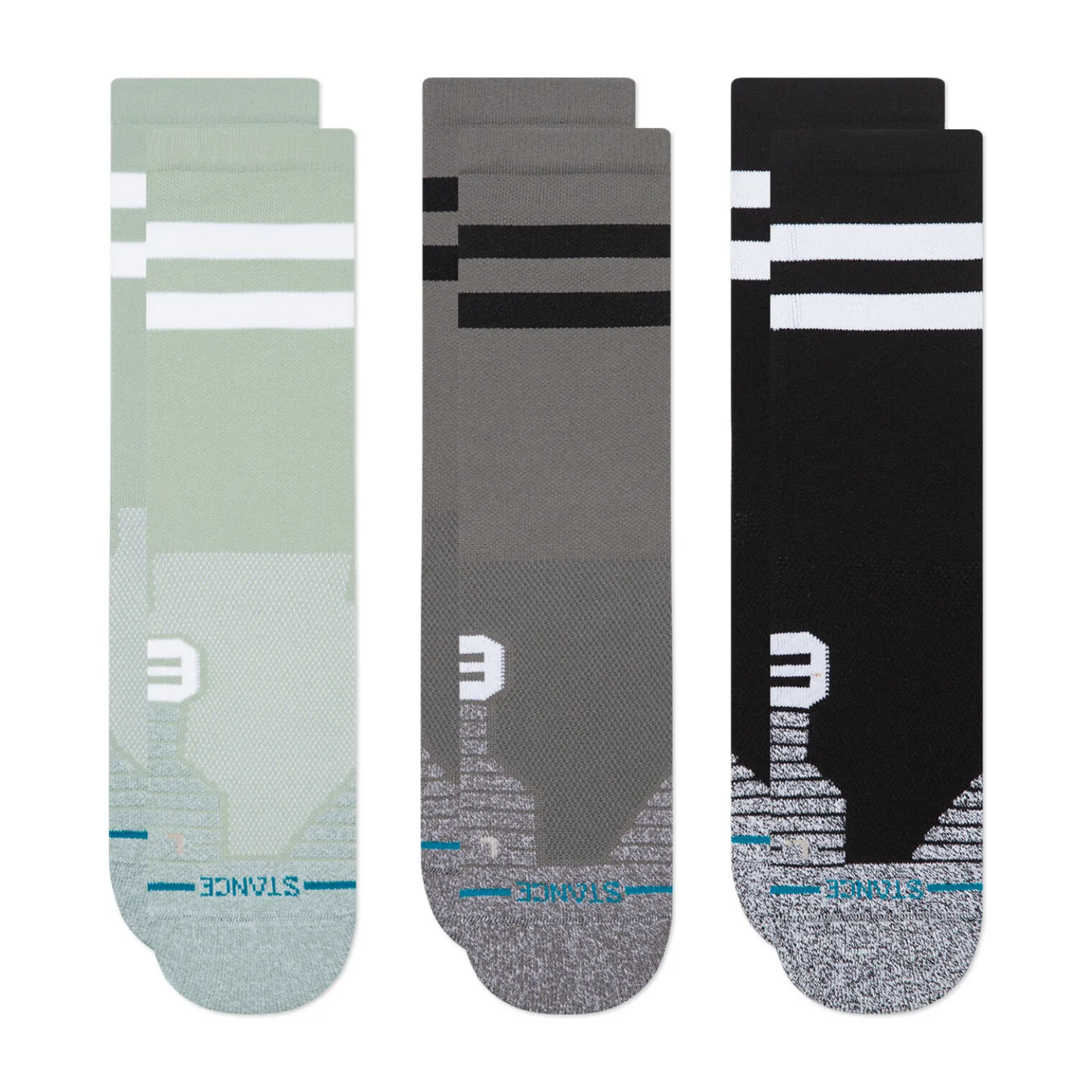 Medium Performance Crew Sock 3 Pack