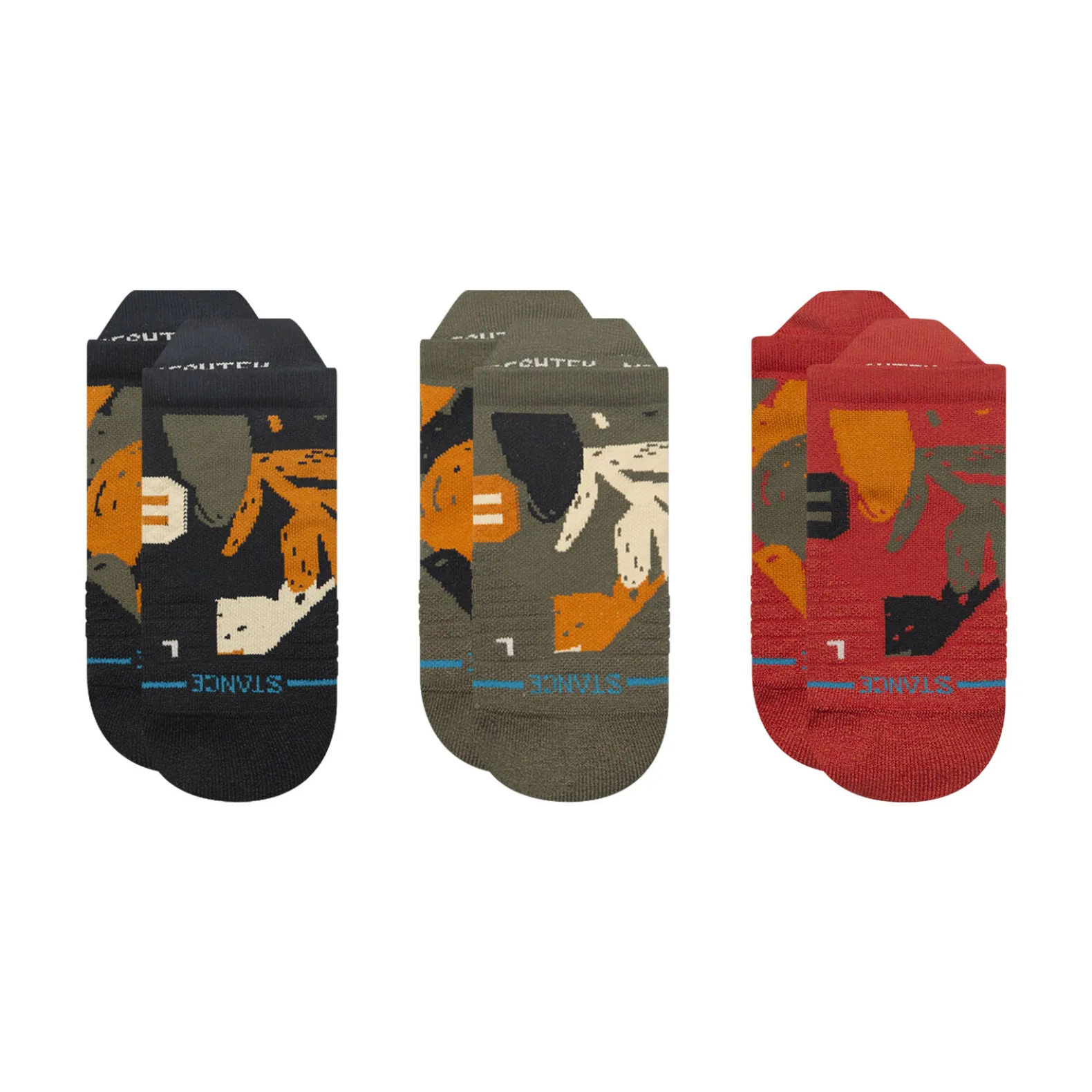 Medium Performance Tab Socks 3 Pack