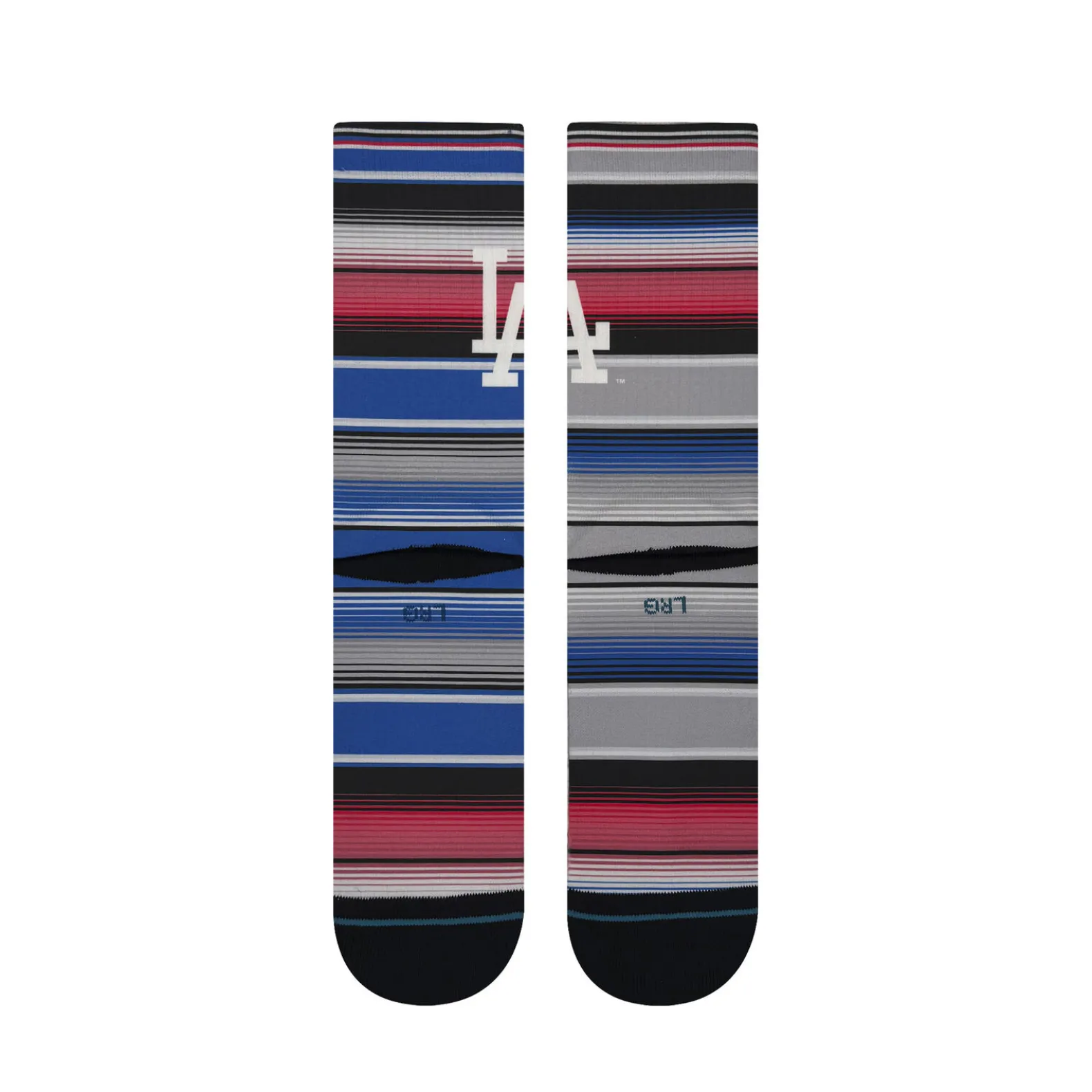 MLB Dodgers Serape Poly Crew Socks