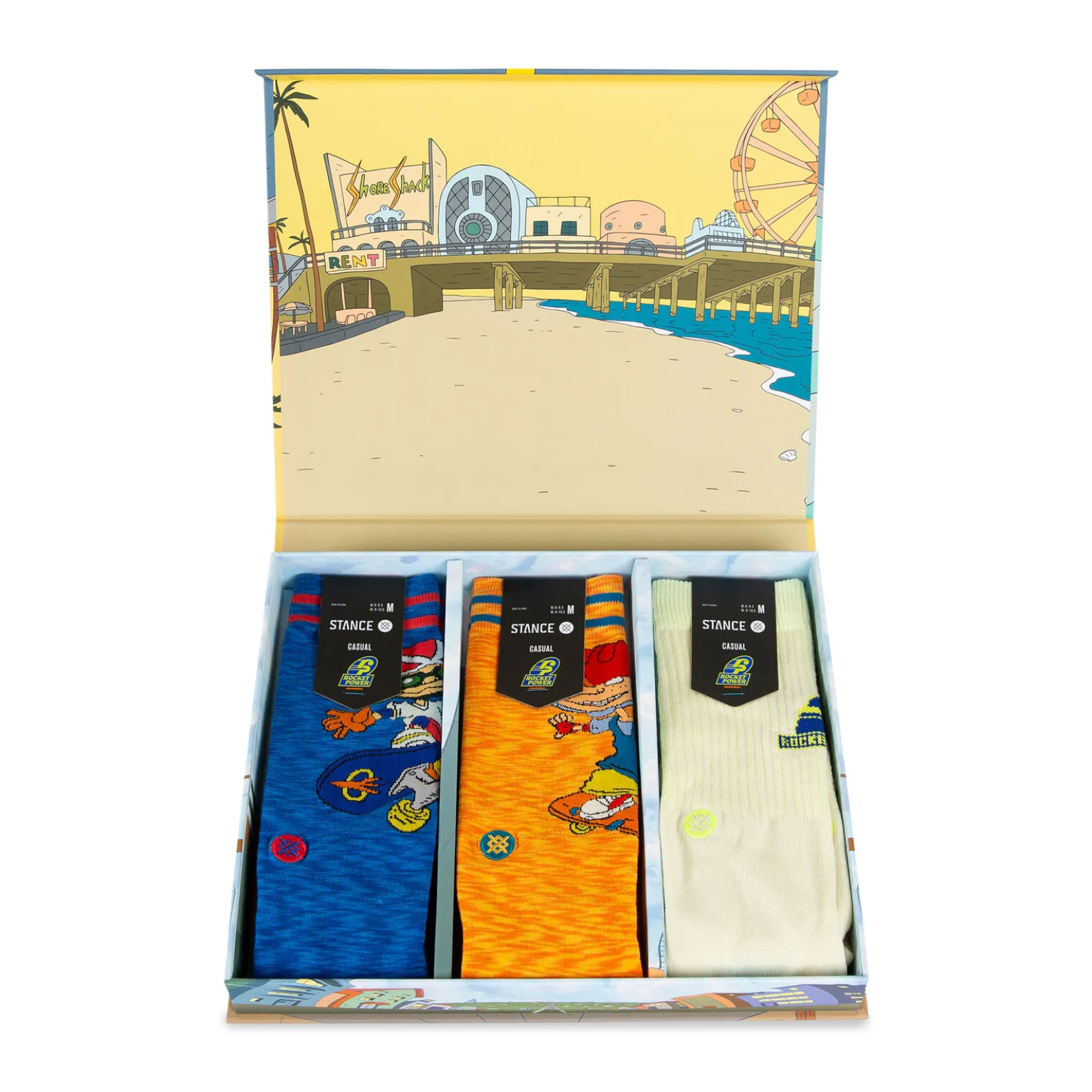 Rocket Power X Stance Crew Socks Box Set